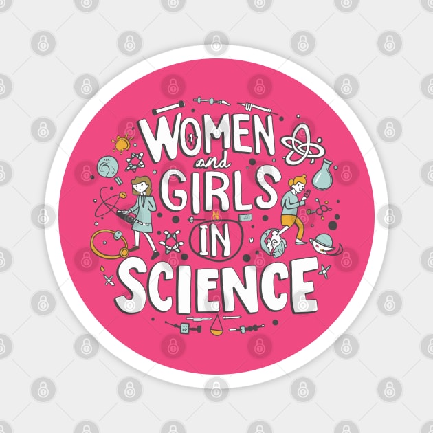 Day of Women and Girls in Science Magnet by irfankokabi